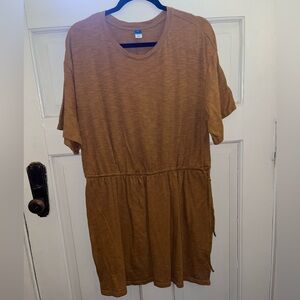 Brown/Copper tunic dress